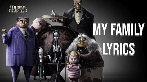 lyrics for the addams family